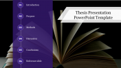 Free Thesis Presentation PowerPoint Template & Google Slides