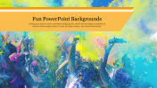 Creative Fun PowerPoint Backgrounds PowerPoint Template