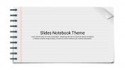 Google Slides and PowerPoint Templates in Notebook Theme 