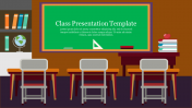 Best Class Presentation Template Slide PowerPoint