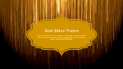 Classic Gold Google Slides Theme and PPT For Presentations