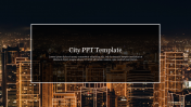 Portfolio City PPT Template Presentation Slide 