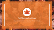 Portfolio Fall Themes For Google Slides Template Design