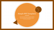 Effective Simple PPT Templates Presentation Slide 