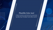 Efectiva Plantilla Color Azul Plantilla de PowerPoint