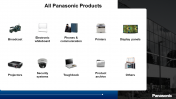 Extraordinary Panasonic Products PowerPoint Slidess