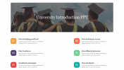 Portfolio University Introduction PPT Slide