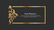 Creative Dark Elegance PowerPoint PresentationTemplate