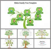 Family Tree PowerPoint And Google Slides Templates
