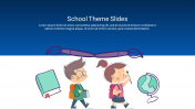 Editable School Theme Google Slides For Presentation