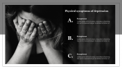 Best Depression PowerPoint Presentation Template Slide