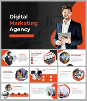 Digital Marketing Agency Presentation and Google Slides