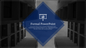 Formal PowerPoint Background Template For Presentation