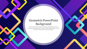 Editable Geometric PowerPoint Background Slide