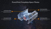 Free PowerPoint Templates Space Theme and Google Slides