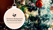 Best Christmas Backgrounds For PowerPoint Slides