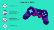 Amazing Video Game Slides Presentation Template Design