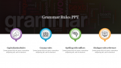 Creative Grammar Rules PPT PowerPoint Template For Slides