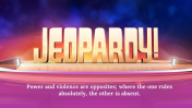 Jeopardy Background PowerPoint And Google Slides Themes