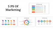 5 PS Of Marketing PowerPoint and Google Slides Templates