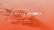 Beautiful Wedding Background Images PowerPoint Template