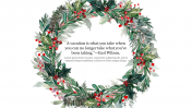 Christmas Holiday Themes PowerPoint Presentation Slide