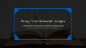 Strong Thesis Statement Examples PowerPoint Template