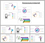 Announcement PowerPoint And Google Slides Templates