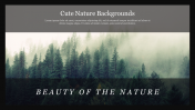 Cute Nature Backgrounds PowerPoint Presentation Slide
