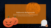 Dreadful Free Halloween Backgrounds PowerPoint Slide