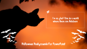 Halloween Backgrounds For PowerPoint Slide With Dark Theme