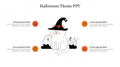 Alluring Halloween Theme PPT Slide Template Presentation