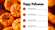 Best Halloween Themed Template Presentation Slide