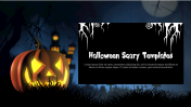 Dark Theme Halloween Scary Templates For Presentations