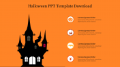 Halloween PPT Template Free Download - Haunted House