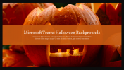 Microsoft Teams Halloween Backgrounds PowerPoint Template