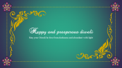 Our Predesigned Happy Diwali Theme Presentation Slide