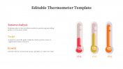 Editable Thermometer PPT And Google Slides Templates