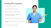 Pharma Free Nursing PPT Templates Slide Presentation