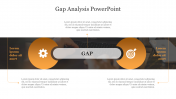 Editable Gap Analysis PowerPoint  Template For Slides