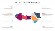 Creative Middle East North Africa Map PPT 