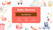 Innovative Baby Shower PPT Template Slides Designs