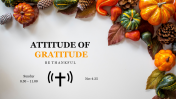 Thanksgiving Sermon PowerPoint Template and Google Slides