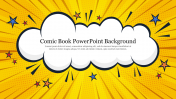Attractive Comic Book PowerPoint Background Template