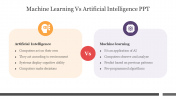 Machine Learning vs Artificial Intelligence PPT Slide