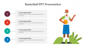 Creative Basketball PPT Presentation Template 