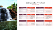 Effective 2022 Calendar PowerPoint Slide With Pictures