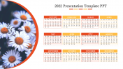 Amazing Predesigned 2022 Presentation Template PPT Slide 