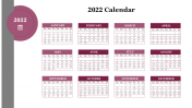 Amazingly New! Calendar PPT Template Free Presentation 