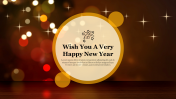 Best New Year PPT Background Presentation Template